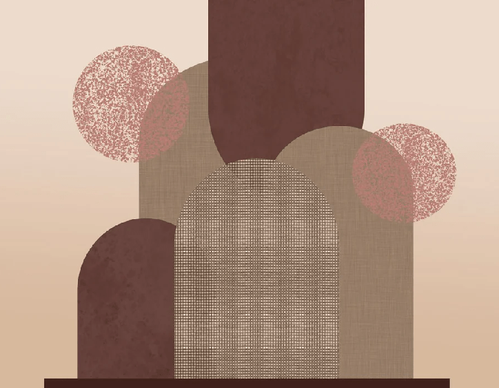 Papier peint panoramique Art design