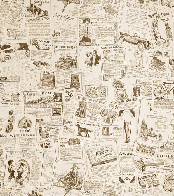 Papier peint Journal