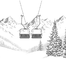 Papier peint immersion Alpine - Muralconcept