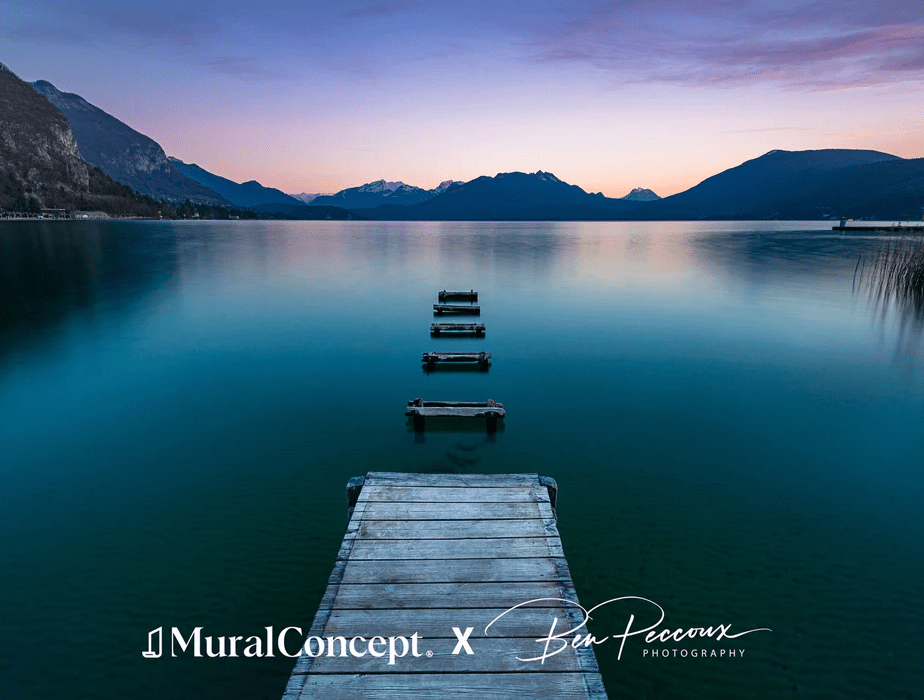 Papier peint le ponton secret d'Annecy