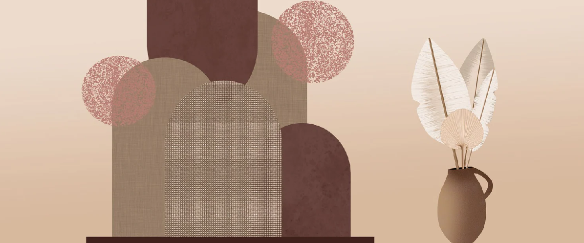 Papier peint panoramique Art design