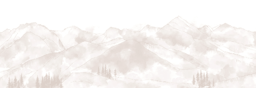 Papier peint panoramique Aravis beige - Muralconcept