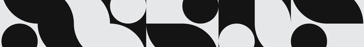 Modern black and white shape wallpaper - Muralconcept