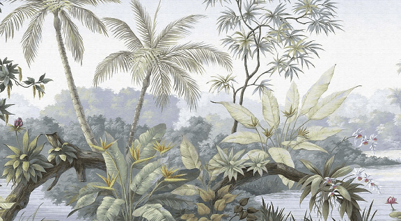 Papier peint Jungle Tendance - Muralconcept