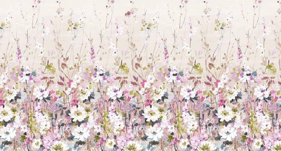 Papier peint fleur secret garden, XXL, tendance