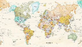 Original world map wallpaper