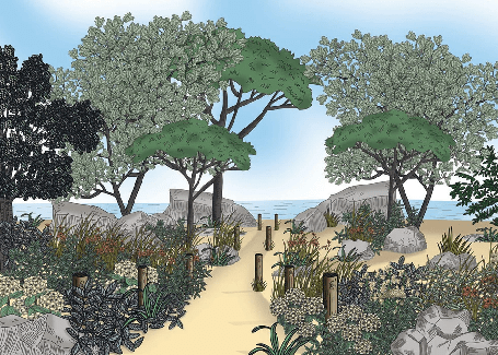 Papier peint paysage France bord de mer, XXL, tendance