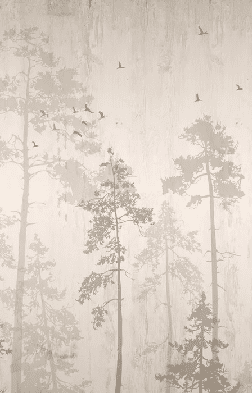 Papier peint Forêt automnale - Muralconcept