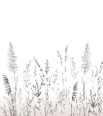 Papier peint poétique pampa