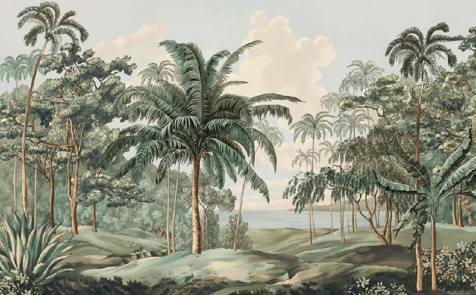 Papier peint paysage Célèbes, XXL, tendance