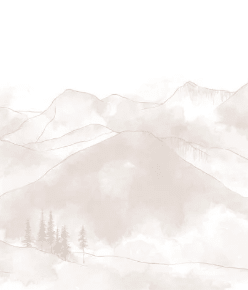 Papier peint panoramique Aravis beige - Muralconcept