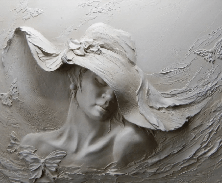 Papier peint Woman Sculpt - Muralconcept