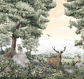 Papier peint vie des animaux - Muralconcept