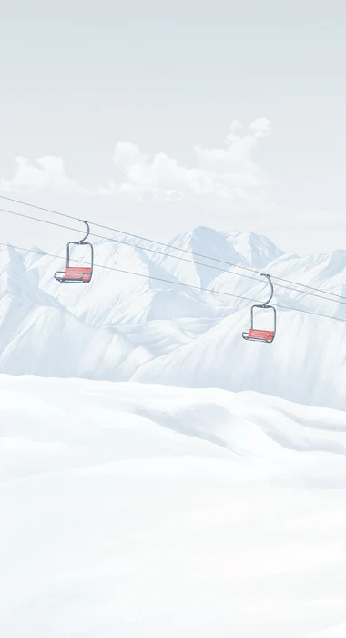 Papier peint massif des grandes Rousses