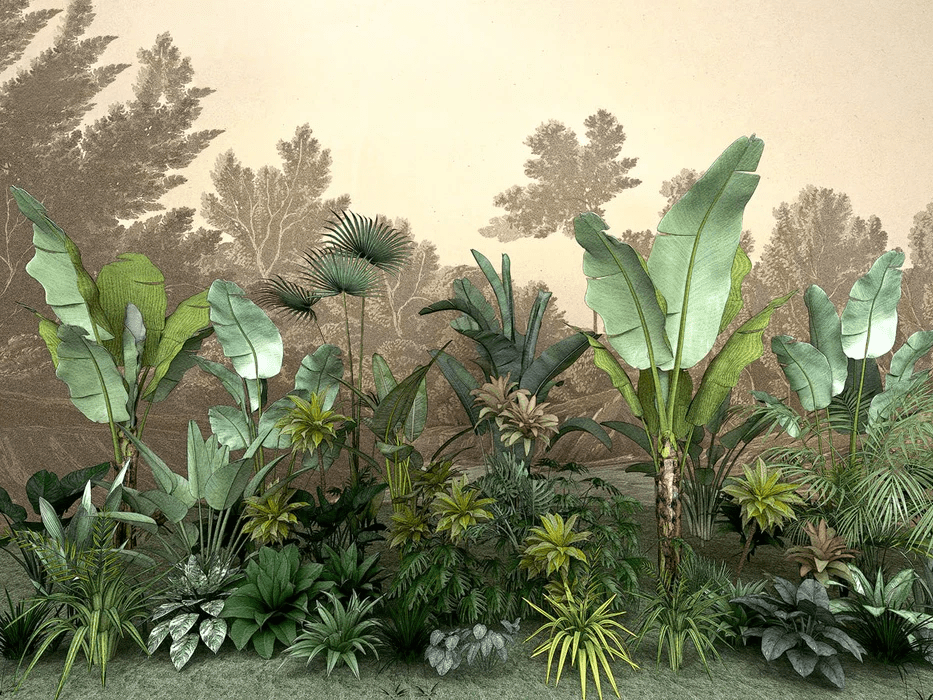 Papier peint Jungle tendance indonésia