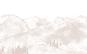 Papier peint panoramique Aravis beige - Muralconcept