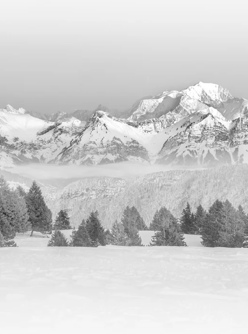 Papier peint photo - La Tournette et au delà, XXL, tendance