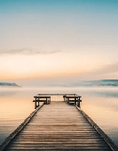 Papier peint photo vue lac