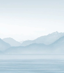 Papier peint Annecy et son lac paisible