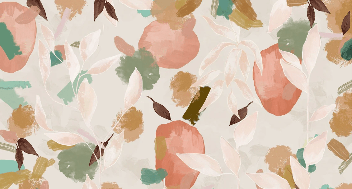 Tapete bloom & brush