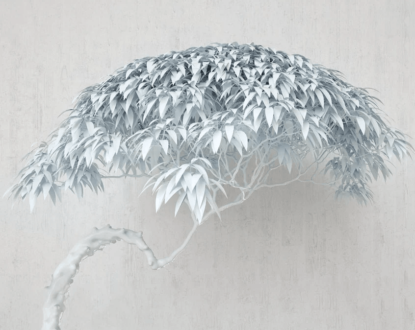 Papier peint panoramique  Arbre Nordic Style - Muralconcept