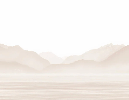 Papier peint Annecy et son lac paisible beige