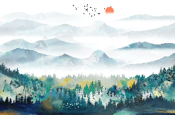 Carta da parati Mountain & Scandinave