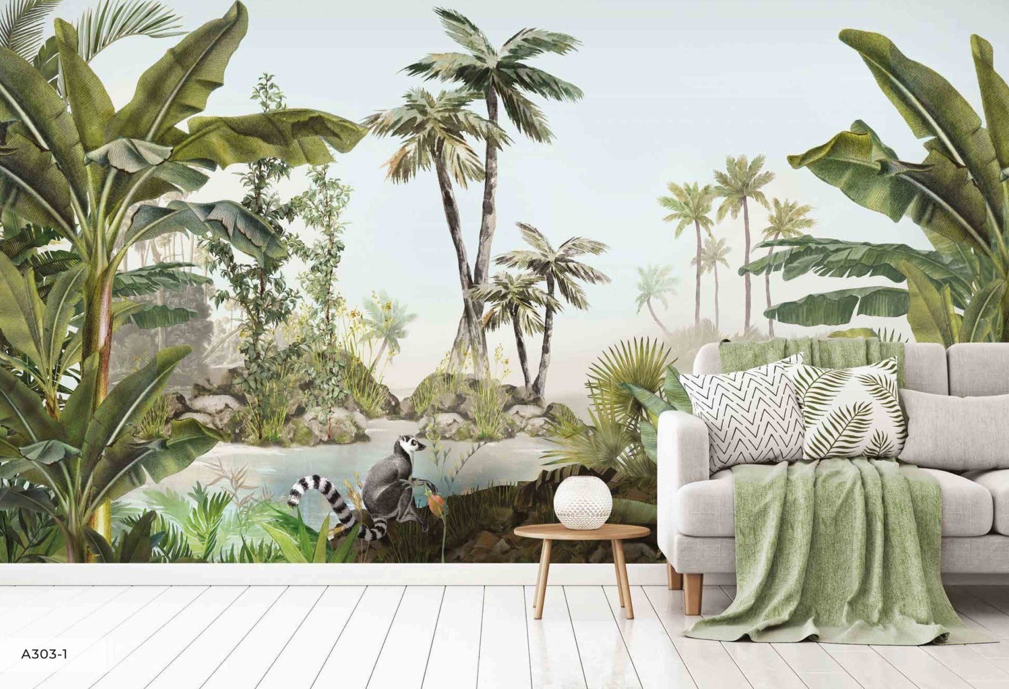 Papier peint Jungle luxuriante - Muralconcept
