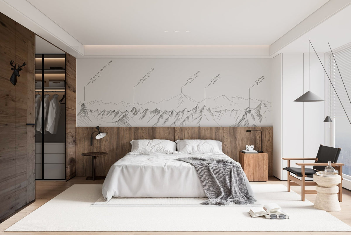 Carta da parati montagna – La Clusaz e le sue vette