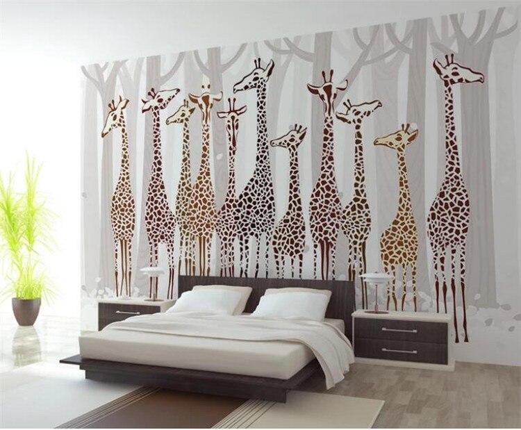 Elegant giraffes