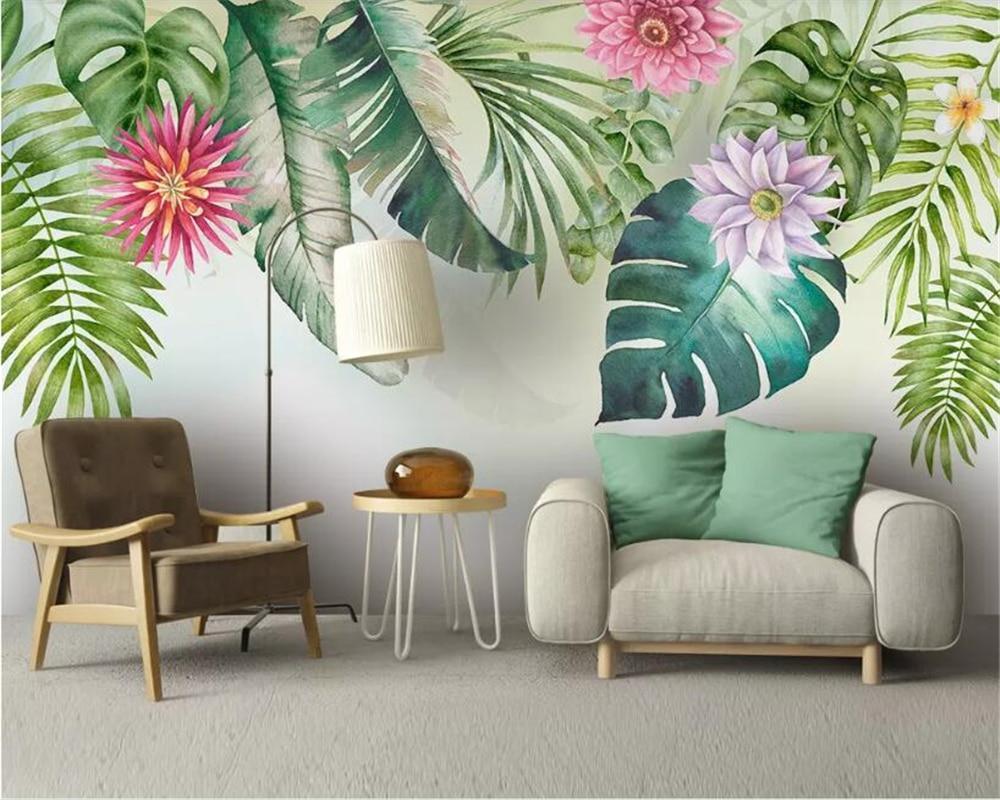 Papier peint panoramique Botanic - papier peint sur mesure francais - muralconcept