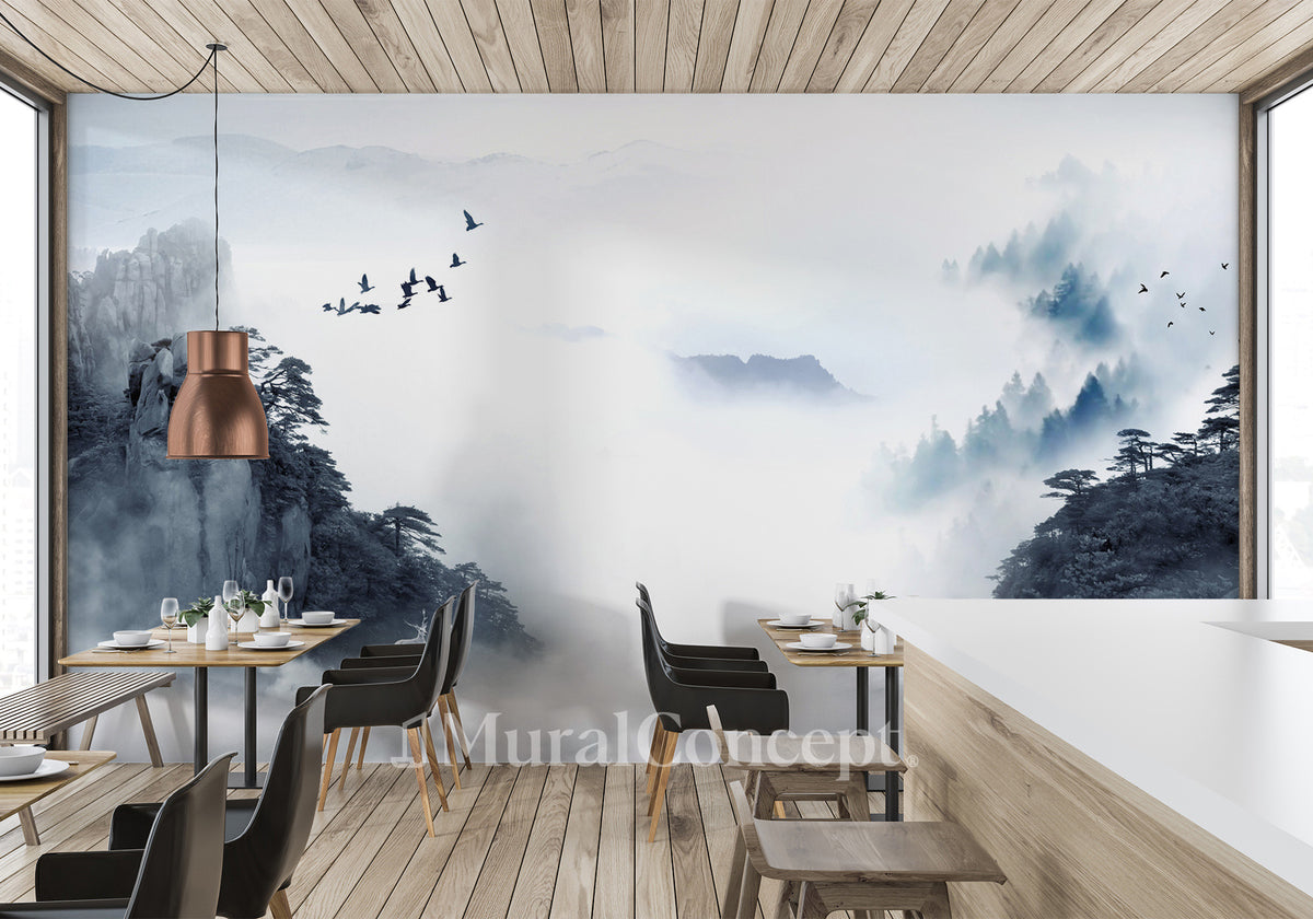 Daybreak bistro wallpaper in China