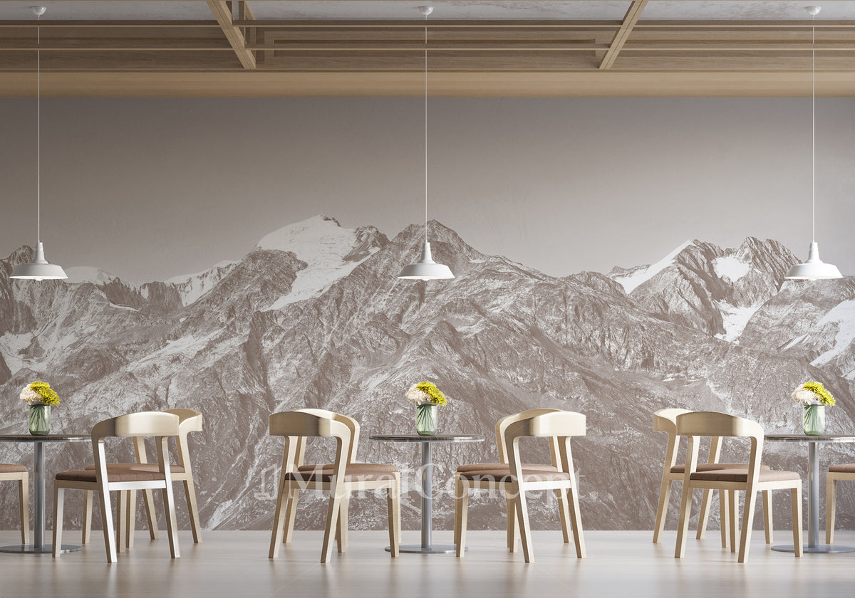 Tapete Restaurant Berg Haute-Savoie